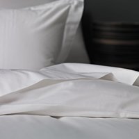 VV300 1cm Satin Stripe 100% Cotton Bed Linen Bundle