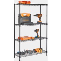4 Tier Wire Shelving