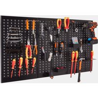 Metal Tool Pegboard Set – 44 Piece Set