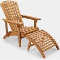Hudson Adirondack Chair and Footstool