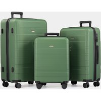 ABS Green Luggage Set – 3 Piece