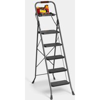 5 Step Plastic Ladder with Tray