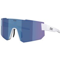 BLIZ P005 Sonnenbrille 2026 matte white/smoke/blue multicolor