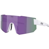 BLIZ P005 Sonnenbrille 2026 matte white/smoke/violet mirror