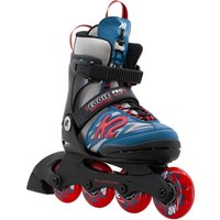 K2 EDDIE PRO Kinder Inline Skate 2026 grey blue - 35-40