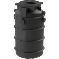 Enduramaxx 1,400L Underground Rainwater Tank Black Original Organics
