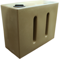 Extra Large Marble Effect 1050L Water Butt in Sandstone Original Organics