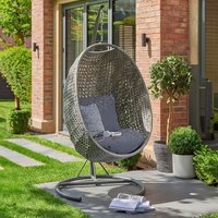 Goldcoast Single Swing Egg Shaped Seat - Grey Original Organics