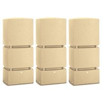 2400L 3P Technik Rain Tank System - Sandstone Original Organics
