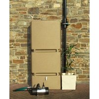 800L 3P Technik Rain Tank System - Sandstone Original Organics