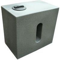 500L Cube Rainwater Tank in Millstone Grit