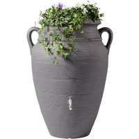 Extra Large 600L Antique Amphora Water Butt - Granite Grey Graf