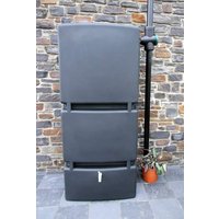 800L Wall Tank - Black