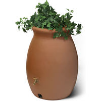 Algreen Castilla 190L Rain Barrel Light Brown Original Organics