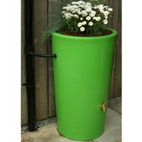 Medium 180L Garden Planter Water Butt Green Original Organics