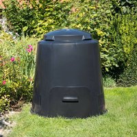 Eco Composter - 280 Litre 100% Recycled Plastic Black Graf