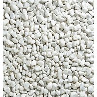 Kelkay Decorative Aggregate In Pearl White Cobbles, Bulk Bag Original Organics