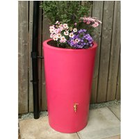 Medium 180L Garden Planter Water Butt Pink Original Organics