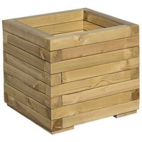 Wooden Square Patio Planter Original Organics