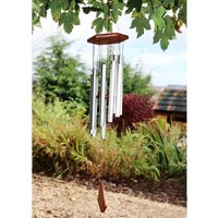 Adante Musical Wind Chime - 42 Satin Chrome Original Organics