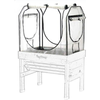 VegTrug Small Greenhouse PE and Micro Mesh Replacement Cover ONLY Original Organics