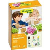 Sembra Kids Geraniums Gardening Kit For Children Original Organics