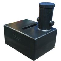 Underground Flat 350L Water Tank Black Original Organics