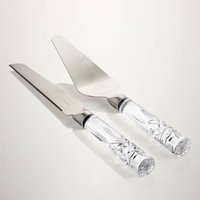 Lismore Cake Knife & Server Set