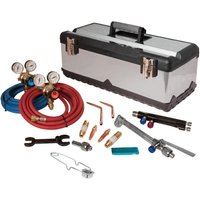 Oxy-Acetylene Welding & Cutting Set - Type 5 Shank (8mm Hoses, Inline Flashback Arrestors)