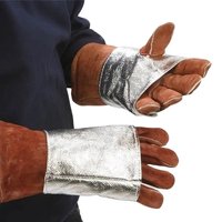 Tusker Aluminised Welding Glove Protectors - Heat Reflective up to 400°C (Pair)