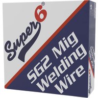 Super 6 SG2 Steel MIG Wire (Weight / Wire Diameter: 5kg / 0.6mm)