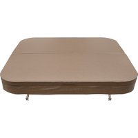 Thermoabdeckung 215x215cm braun