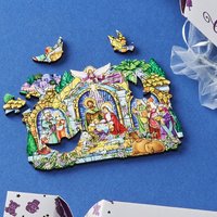 Nativity Window - Cracker