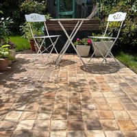 Hand Cut Desert Sand Sandstone Cobbles and Setts