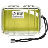 Peli™ 1020 Microcase Clear with Yellow Liner Peli™ 1020 Microcase Clear with Yellow Liner