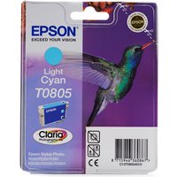 Epson T0805 Light Cyan Ink Cartridge Epson T0805 Light Cyan Ink Cartridge