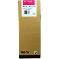 Epson T6063 Vivid Magenta Ultra Chrome K3 Ink Cartridge Epson T6063 Vivid Magenta Ultra Chrome K3 Ink Cartridge