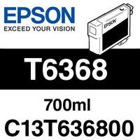Epson T6368 Matte Black Ink Cartridge Epson T6368 Matte Black Ink Cartridge
