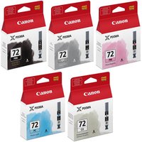 Canon PGI-72 PBK/GY/PM/PC/CO Multipack Ink Cartridge Canon PGI-72 PBK/GY/PM/PC/CO Multipack Ink Cartridge