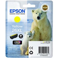 Epson 26XL Series Yellow Ink Catridge Epson 26XL Series Yellow Ink Catridge