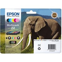 Epson 24 Multipack 6-Colours Claria Photo HD Ink Cartridge Epson 24 Multipack 6-Colours Claria Photo HD Ink Cartridge