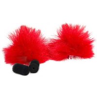 Rycote Red Lavalier Windjammer - pair Rycote Red Lavalier Windjammer - pair