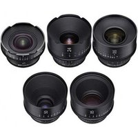 Samyang Xeen 5 Cinema Lens Kit (14 T3.1/24/35/50/85mm T1.5) for Canon EF Samyang Xeen 5 Cinema Lens Kit (14 T3.1/24/35/50/85mm T1.5) for Canon EF