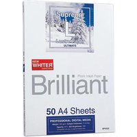 Brilliant Supreme Lustre Paper A4 x 50 Sheets BP0520 Brilliant Supreme Lustre Paper A4 x 50 Sheets BP0520