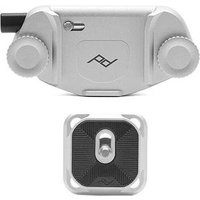 Peak Design Capture Camera Clip V3 with Standard Plate (Silver) Peak Design Capture Camera Clip V3 with Standard Plate (Silver)