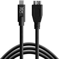 TetherTools TetherPro USB-C to 3.0 Micro-B 15ft (4.6m) Black TetherTools TetherPro USB-C to 3.0 Micro-B 15ft (4.6m) Black