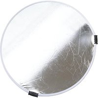Calumet 132cm Collapsible Reflector - Silver / White Calumet 132cm Collapsible Reflector - Silver / White
