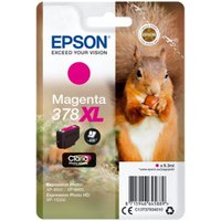 Epson 378XL (9.3ml) Claria Photo HD Magenta Ink Cartridge Epson 378XL (9.3ml) Claria Photo HD Magenta Ink Cartridge
