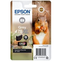 Epson 478XL (11.2ml) Claria Photo HD Grey Ink Cartridge Epson 478XL (11.2ml) Claria Photo HD Grey Ink Cartridge