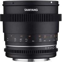 Samyang VDSLR 85mm T1.5 MK2 Lens for Nikon F Samyang VDSLR 85mm T1.5 MK2 Lens for Nikon F